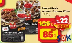 Namet Soslu Misket Köfte (250 g) - ŞOK'da 85,00 TL