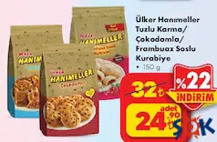 Ülker Hanımeller Kurabiye 150 gr - ŞOK'da 24,90 TL