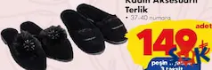 Kadın Aksesuarlı Terlik - ŞOK'da 149,00 TL