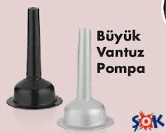 Büyük Vantuz Pompa - ŞOK'da 25,00 TL