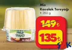 Mis Kozalak Tereyağı 350 g - ŞOK'da 135,00 TL