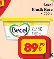 Becel 500 gr Kase Margarin - ŞOK'da 89,90 TL