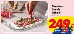 Paşabahçe Timeless 54188 30 cm Kayık Tabak - ŞOK'da 249,00 TL
