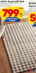 Dinarsu Bubble Supersoft Halı - ŞOK'da 799,00 TL