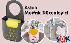 Askılı Mutfak Düzenleyici - ŞOK'da 25,00 TL