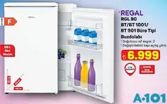 Regal Büro Tipi Buzdolabı - A101'de 6.999,00 TL