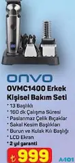 Onvo OVMC1400 Erkek Kişisel Bakım Seti - A101'de 999,00 TL