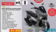 Volta Revolt RSX5 150 cc Benzinli Motosiklet - A101'de 64.990,00 TL