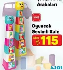 Mgs Oyuncak Sevimli Kule - A101'de 115,00 TL