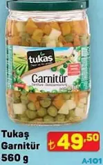 Tukaş Garnitür 560 g - A101'de 49,50 TL