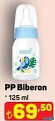 Bebsi PP Biberon 125 ml - A101'de 69,50 TL