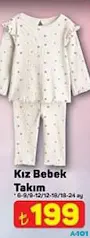 Kız Bebek Takım - A101'de 199,00 TL