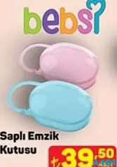 Bebsi Saplı Emzik Kutusu - A101'de 39,50 TL