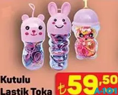 Kutulu Lastik Toka - A101'de 59,50 TL
