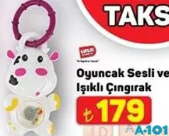 Birlik Oyuncak Sesli ve Işıklı Çıngırak - A101'de 179,00 TL