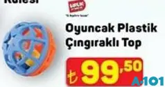 Birlik Oyuncak Plastik Çıngıraklı Top - A101'de 99,50 TL