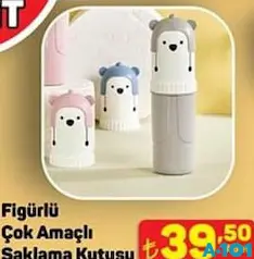 Figürlü Çok Amaçlı Saklama Kutusu - A101'de 39,50 TL