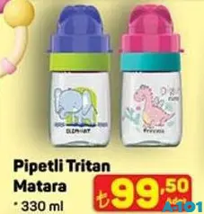 Pipetli Tritan Matara 330 ml - A101'de 99,50 TL