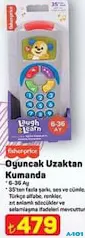 Fisher Price Oyuncak Uzaktan Kumanda - A101'de 479,00 TL