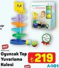 Birlik Oyuncak Top Yuvarlama Kulesi - A101'de 219,00 TL