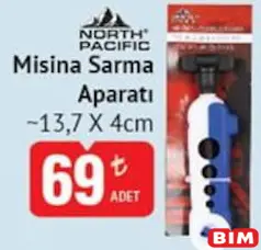 North Pacific Misina Sarma Aparatı 13,7x4 cm North Pacific Misina Sarma Aparatı 13,7x4 cm - BİM'de 69,00 TL