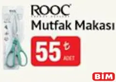 Rooc Mutfak Makası Rooc Mutfak Makası - BİM'de 55,00 TL