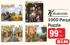 Keskin Color 1000 Parça Puzzle Keskin Color 1000 Parça Puzzle - BİM'de 99,00 TL