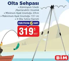 North Pacific Olta Sehpası North Pacific Olta Sehpası - BİM'de 319,00 TL