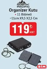 North Pacific Organizer Kutu 11 Bölmeli North Pacific Organizer Kutu 11 Bölmeli - BİM'de 119,00 TL