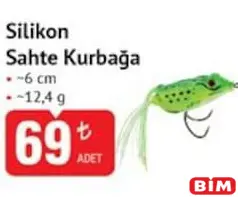 North Pacific Sahte Kurbağa 6 cm 12,4 g North Pacific Sahte Kurbağa 6 cm 12,4 g - BİM'de 69,00 TL