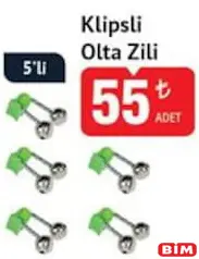 North Pacific Klipsli Olta Zili 5'li North Pacific Klipsli Olta Zili 5'li - BİM'de 55,00 TL