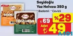 Seyidoğlu Yaz Helvası 350 g Seyidoğlu Yaz Helvası 350 g - A101'de 49,00 TL