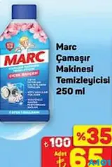 Marc Çamaşır Makinesi Temizleyicisi 250 ml Marc Çamaşır Makinesi Temizleyicisi 250 ml - A101'de 65,00 TL