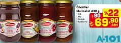 Öncüller Marmelat 430 g Öncüller Marmelat 430 g - A101'de 69,90 TL