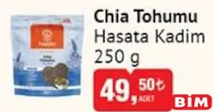 Hasata Kadim Chia Tohumu 250 g Hasata Kadim Chia Tohumu 250 g - BİM'de 49,50 TL