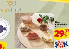 Vip Ahmet Oval Kahvaltılık 400 ml aktüel ürünü Vip Ahmet Oval Kahvaltılık 400 ml - ŞOK'da 29,95 TL