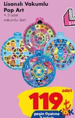 Lisanslı Vakumlu Pop Art Oyuncak aktüel ürünü Lisanslı Vakumlu Pop Art Oyuncak - ŞOK'da 119,00 TL