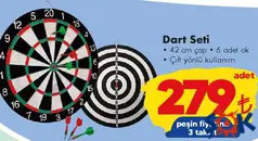 Dart Seti aktüel ürünü Dart Seti - ŞOK'da 279,00 TL