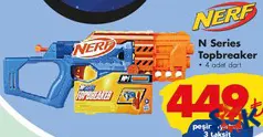 Nerf N Series Tobbreaker Oyuncak aktüel ürünü Nerf N Series Tobbreaker Oyuncak - ŞOK'da 449,00 TL