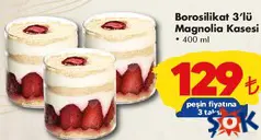Borosilikat 3'lü Magnolia Kasesi 400 ml aktüel ürünü Borosilikat 3'lü Magnolia Kasesi 400 ml - ŞOK'da 129,00 TL