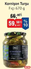 Fıçı Kornişon Turşu 670 g Fıçı Kornişon Turşu 670 g - BİM'de 59,50 TL