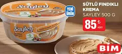 Sayley Sütlü Fındıklı Krema 500 g - BİM'de 85,00 TL