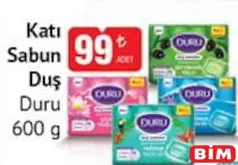 Duru Katı Sabun Duş 600 g - BİM'de 99,00 TL