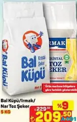 Balküpü / Irmak / Nar Toz Şeker 5 kg - A101'de 209,50 TL