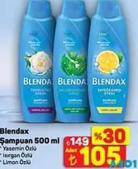 Blendax Şampuan 500 ml - A101'de 105,00 TL