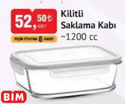 Lav Kilitli Saklama Kabı