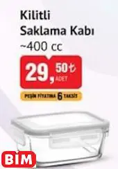 Lav Kilitli Saklama Kabı