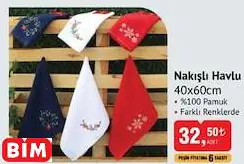 Nakışlı Havlu Nakışlı Havlu