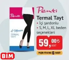 Penti Termal Tayt Penti Termal Tayt