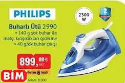 Philips Buharlı Ütü 2990 Philips Buharlı Ütü 2990